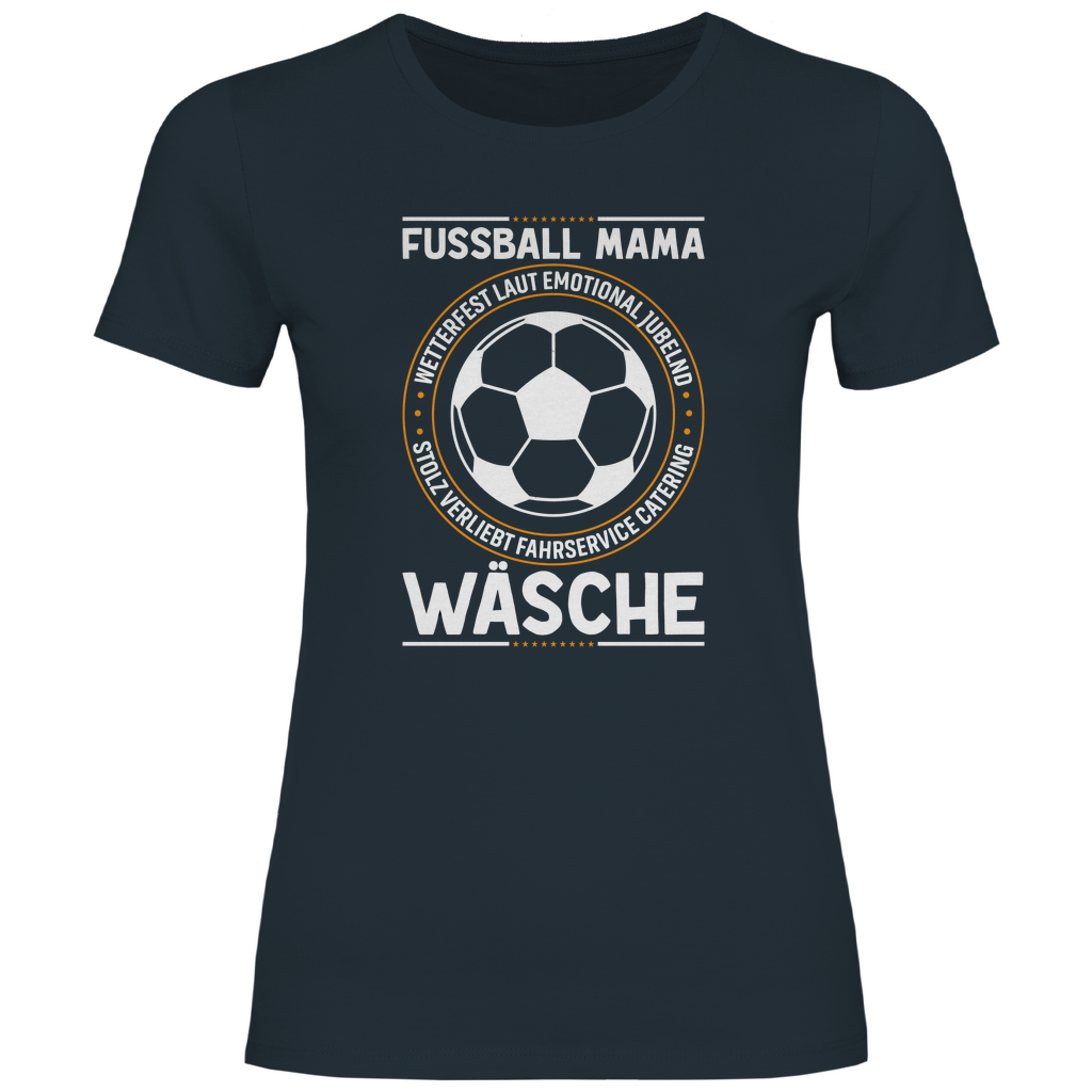 Damen T-Shirt Fußball-Mama