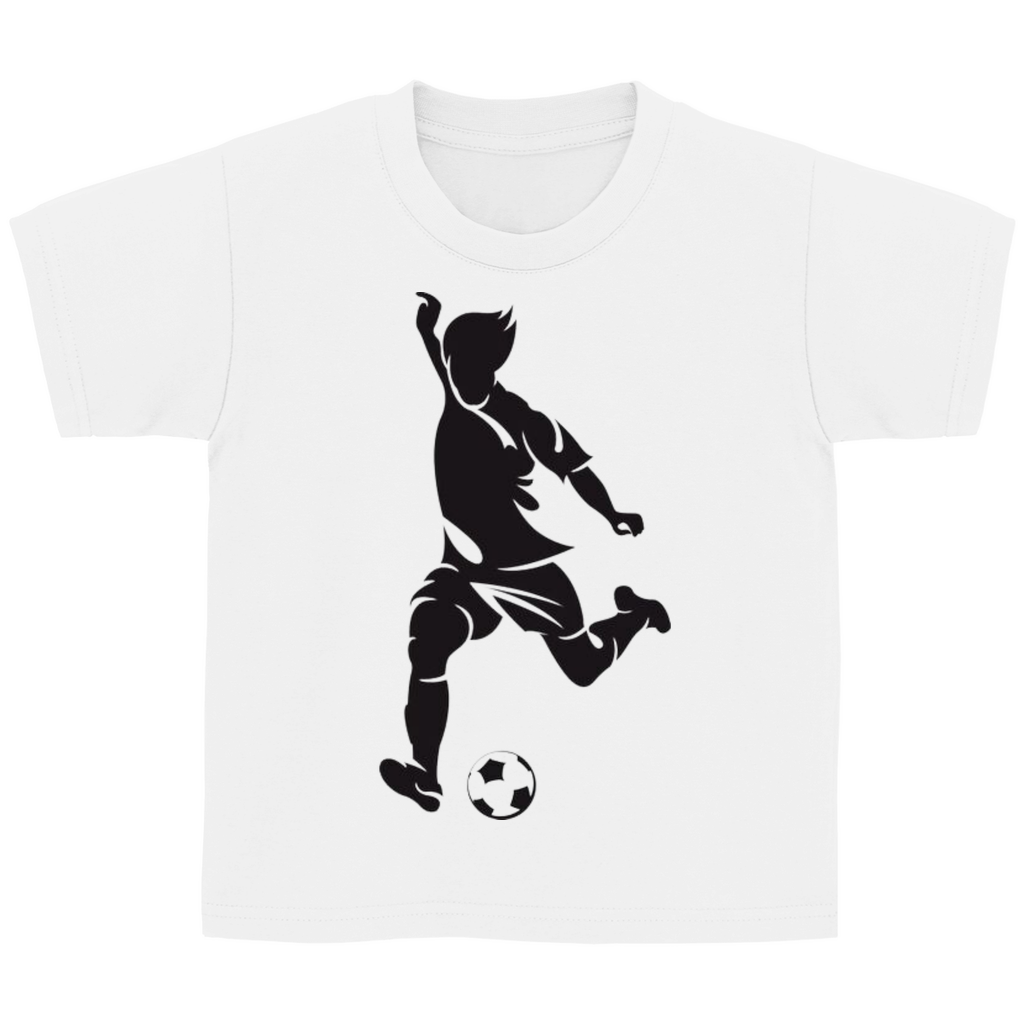 Kinder Basic T-Shirt Fußballer