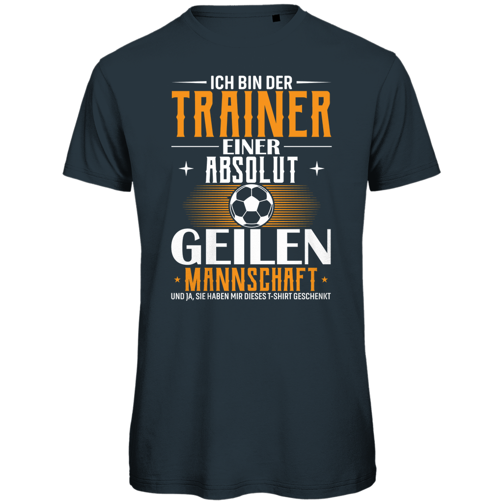 Herren Premium Bio T-Shirt Trainer