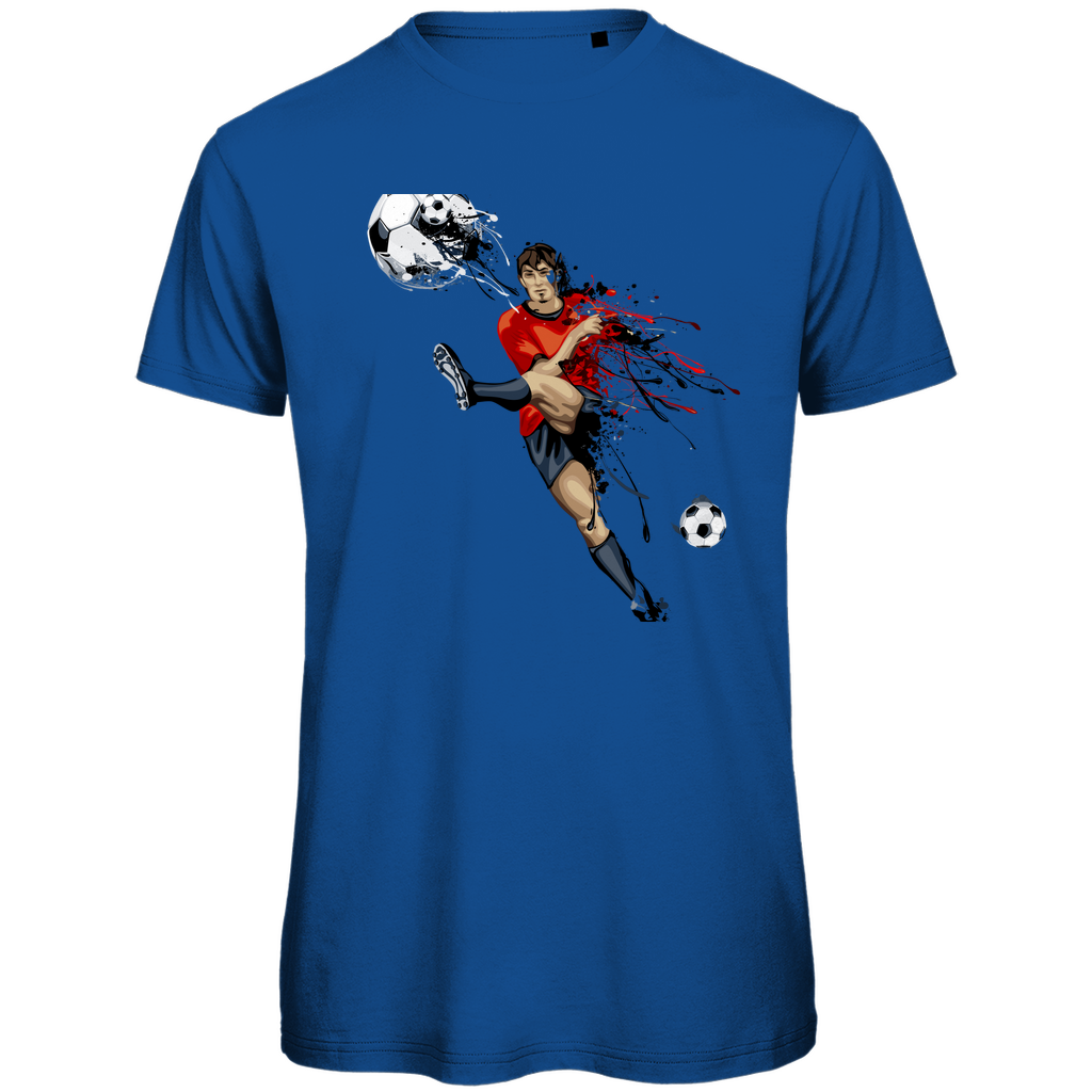 Herren Premium Bio T-Shirt Fußballer