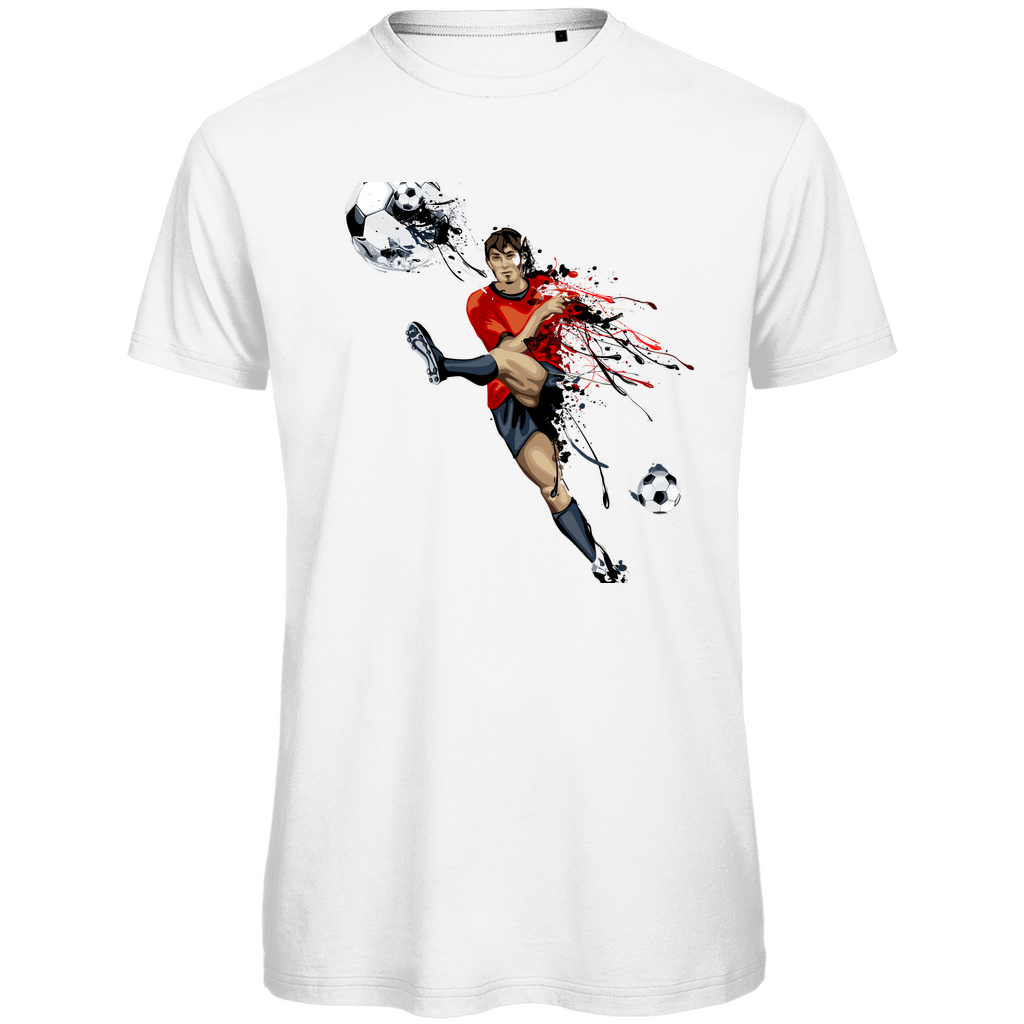 Herren Premium Bio T-Shirt Fußballer