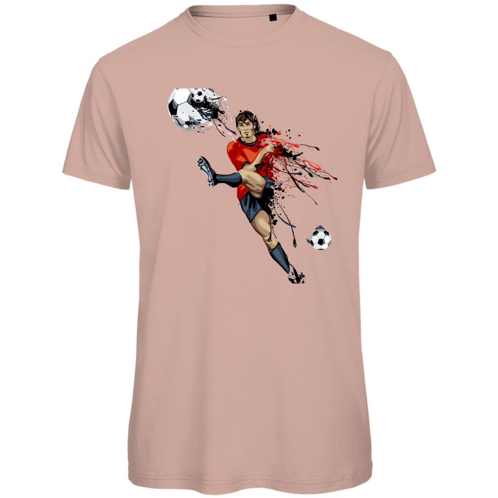 Herren Premium Bio T-Shirt Fußballer