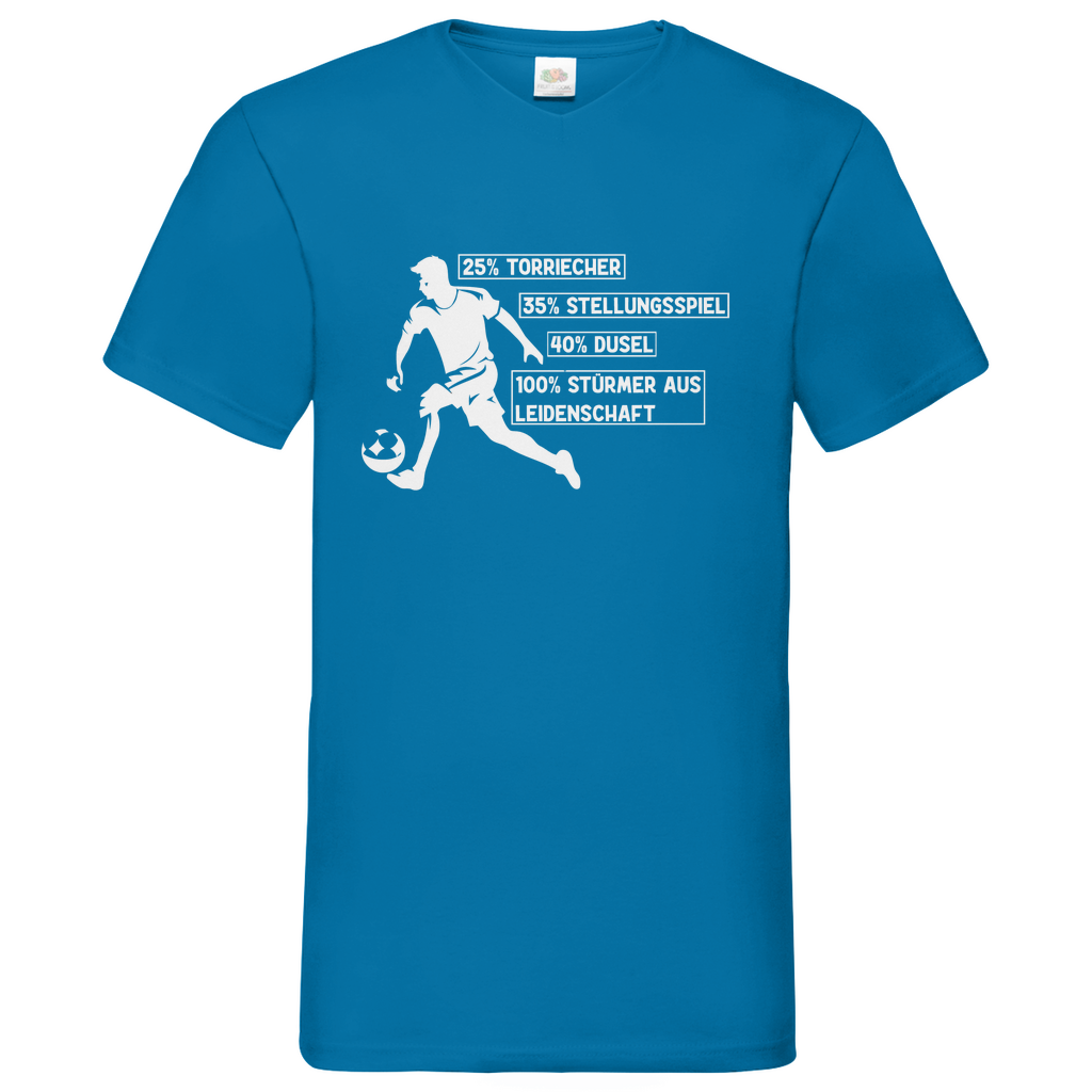 Herren Basic V-Neck T-Shirt Torriecher