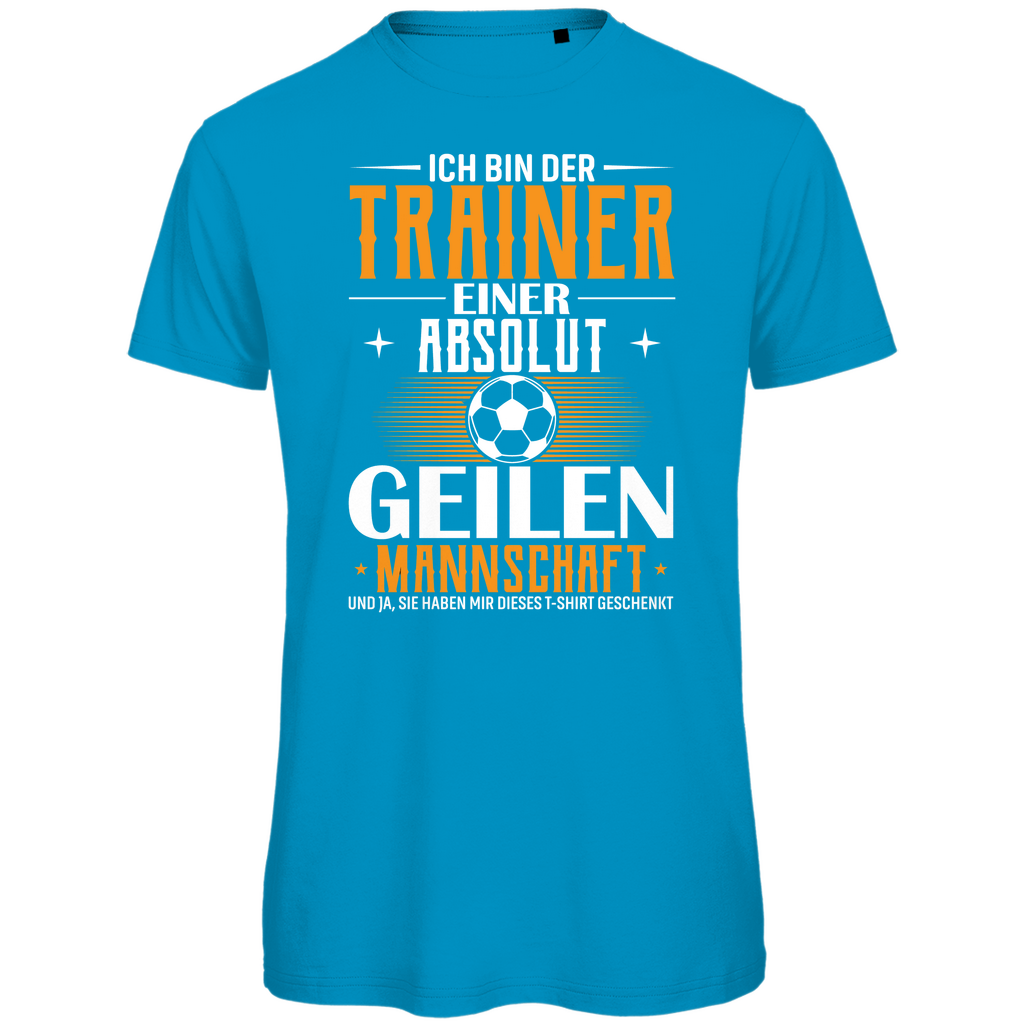Herren Premium Bio T-Shirt Trainer