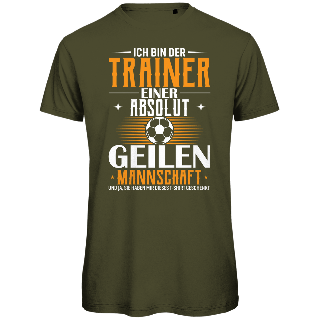 Herren Premium Bio T-Shirt Trainer