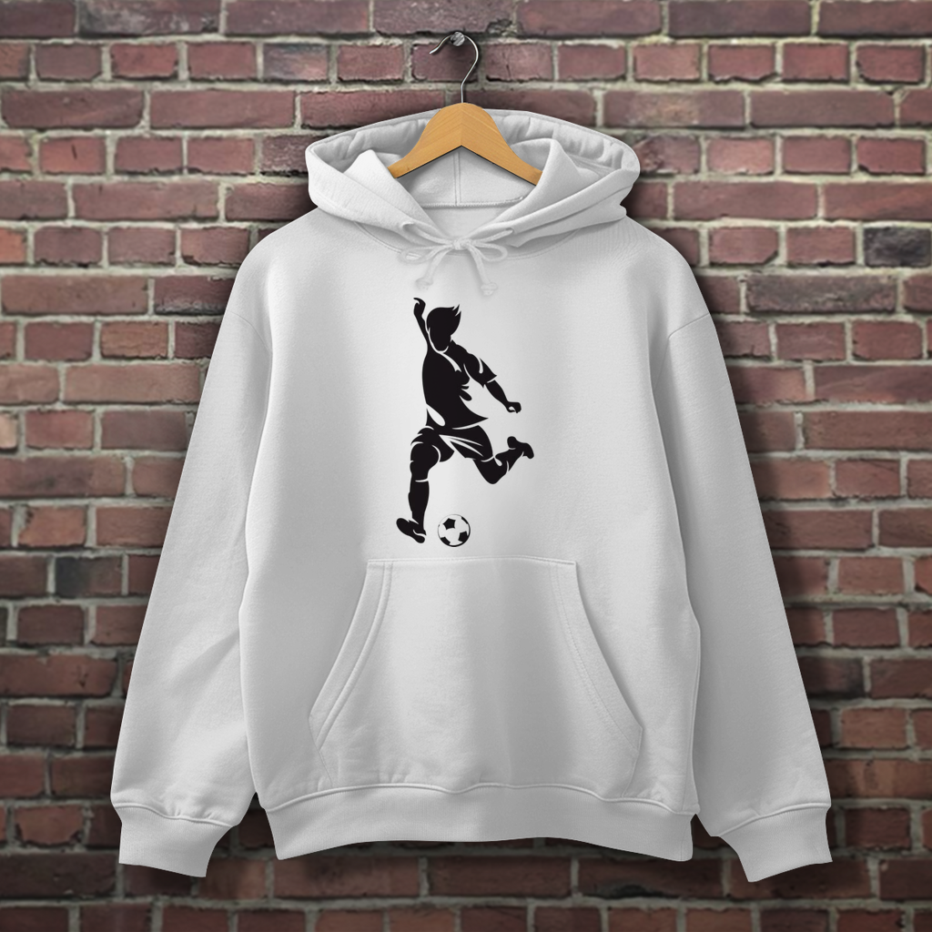 Herren Hoodie Fußballer