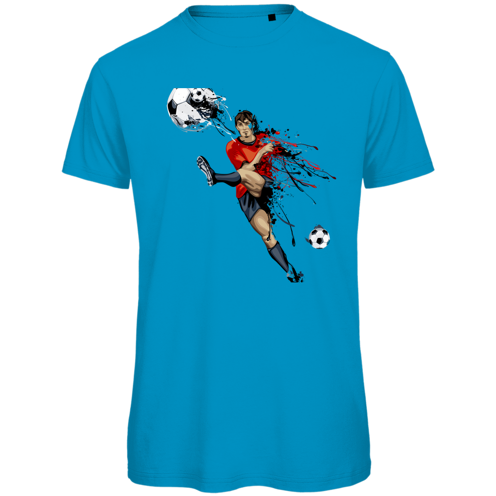 Herren Premium Bio T-Shirt Fußballer