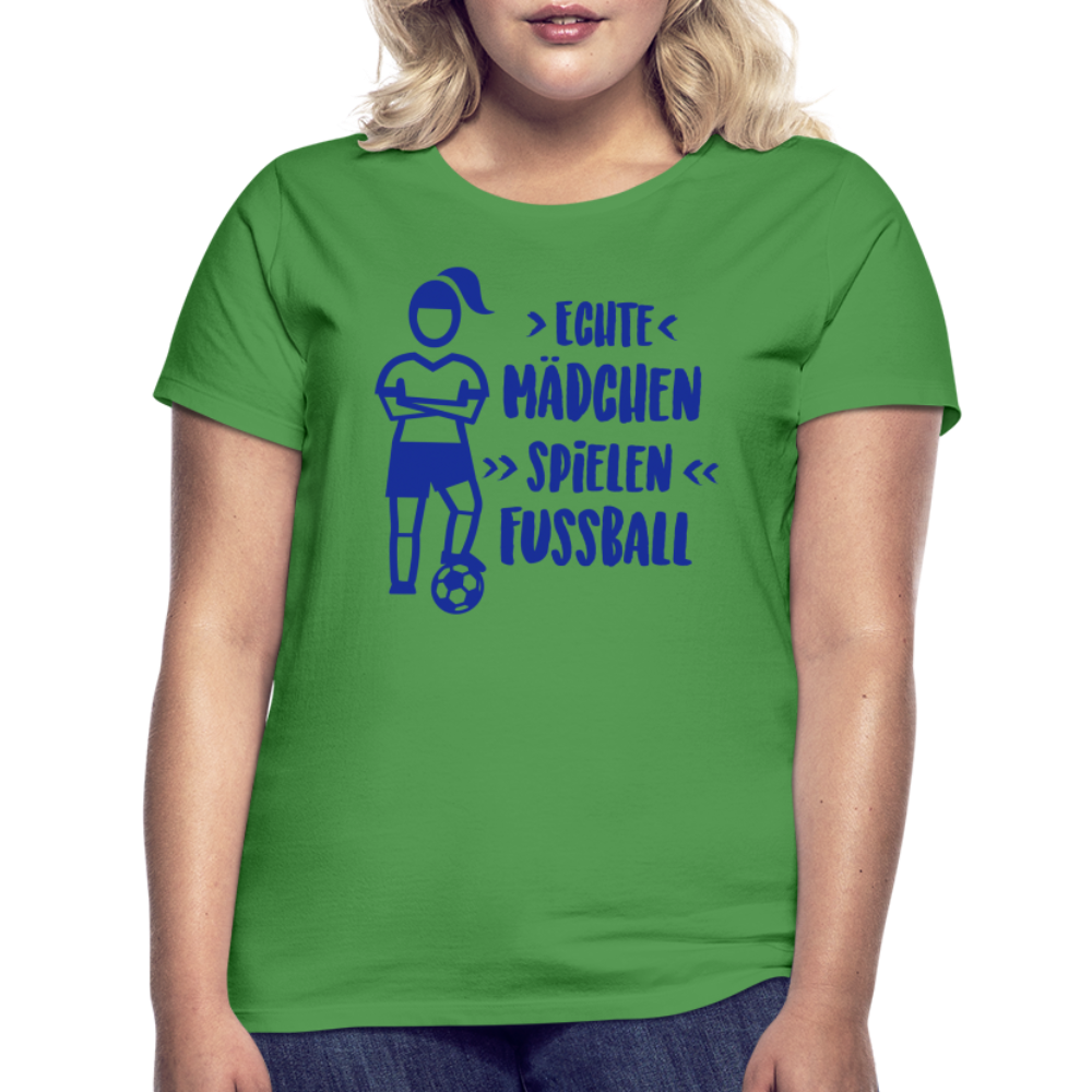 Echte Mädchen, T-Shirt, Damen - Kelly Green