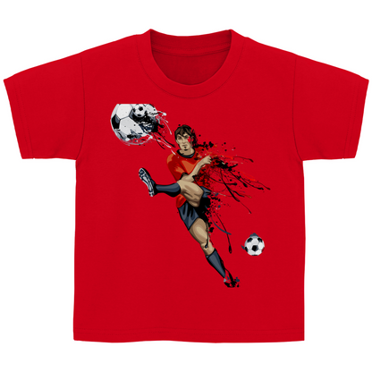 Kinder Basic T-Shirt Fußballer