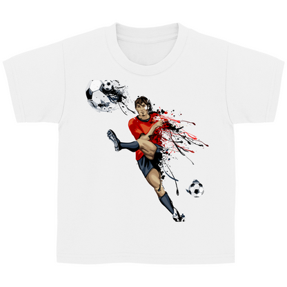 Kinder Basic T-Shirt Fußballer