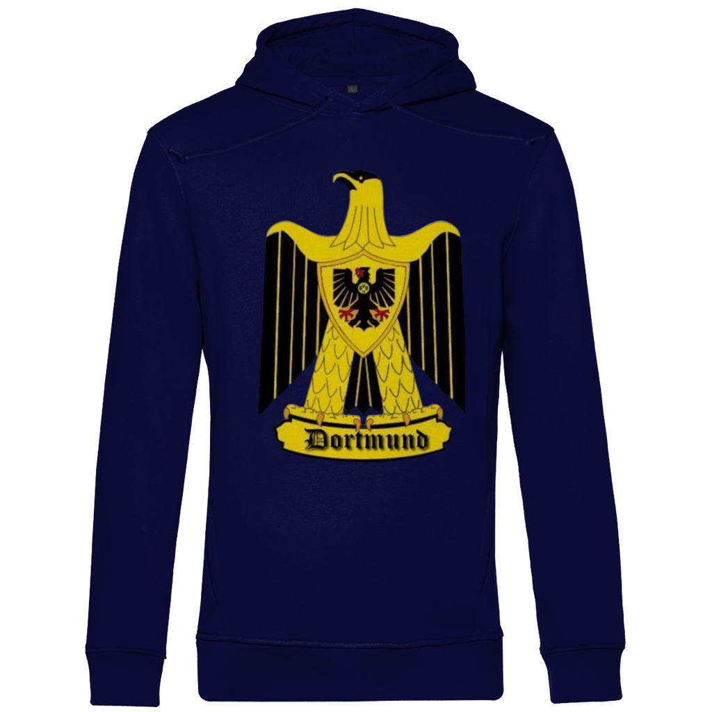 Herren Premium Bio Hoodie Dortmund Adler
