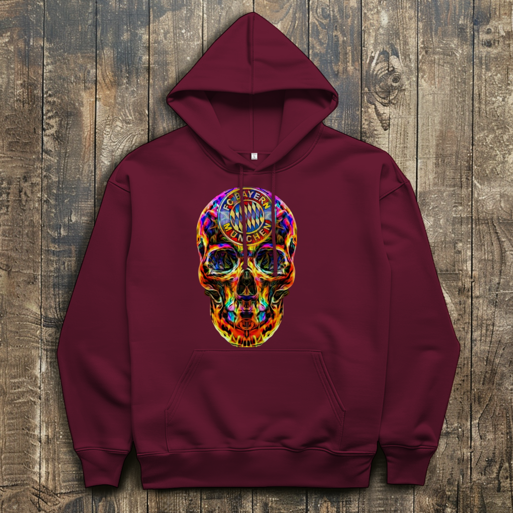 Herren Hoodie FC Bayern Totenkopf