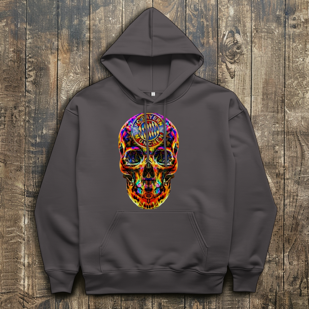 Herren Hoodie FC Bayern Totenkopf
