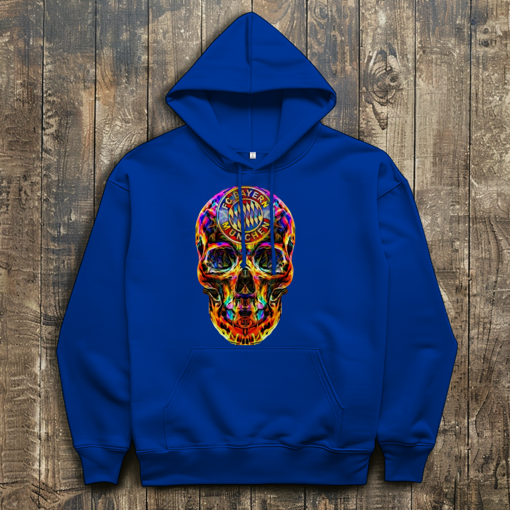 Herren Hoodie FC Bayern Totenkopf