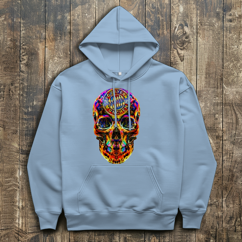 Herren Hoodie FC Bayern Totenkopf