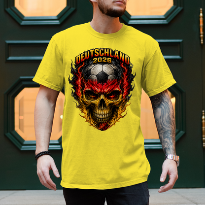 Herren T-Shirt WM Totenkopf