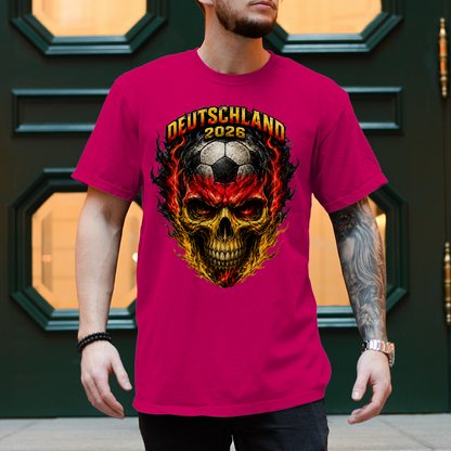 Herren T-Shirt WM Totenkopf