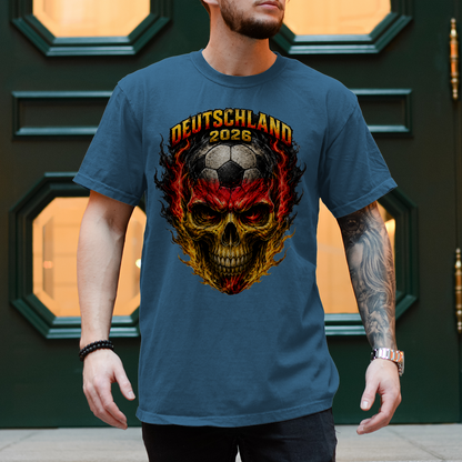 Herren T-Shirt WM Totenkopf