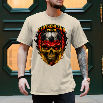 Herren T-Shirt WM Totenkopf