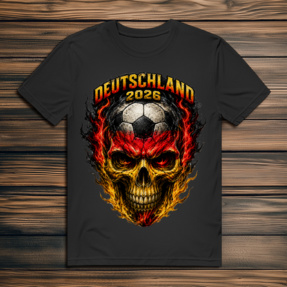 Herren Premium Bio T-Shirt WM Totenkopf