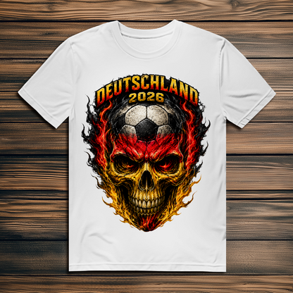 Herren Premium Bio T-Shirt WM Totenkopf