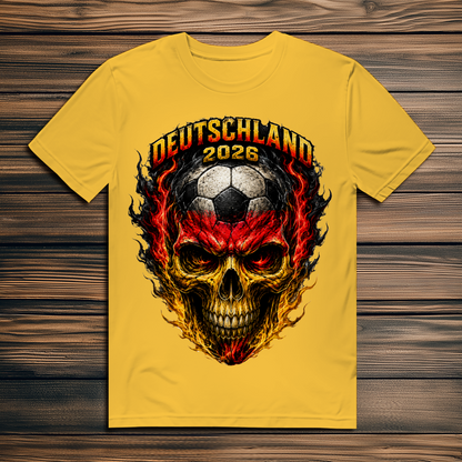 Herren Premium Bio T-Shirt WM Totenkopf