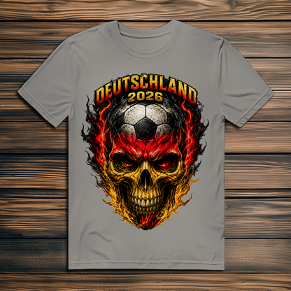 Herren Premium Bio T-Shirt WM Totenkopf