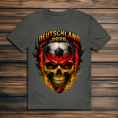 Herren Premium Bio T-Shirt WM Totenkopf
