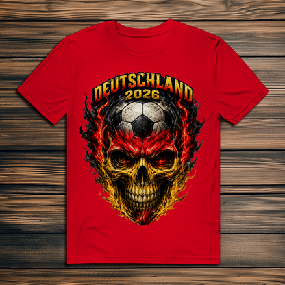 Herren Premium Bio T-Shirt WM Totenkopf