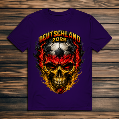 Herren Premium Bio T-Shirt WM Totenkopf