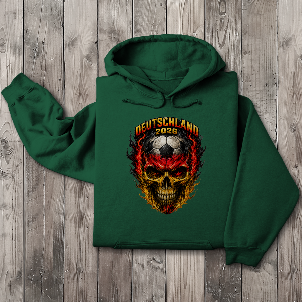 Herren Hoodie WM Totenkopf