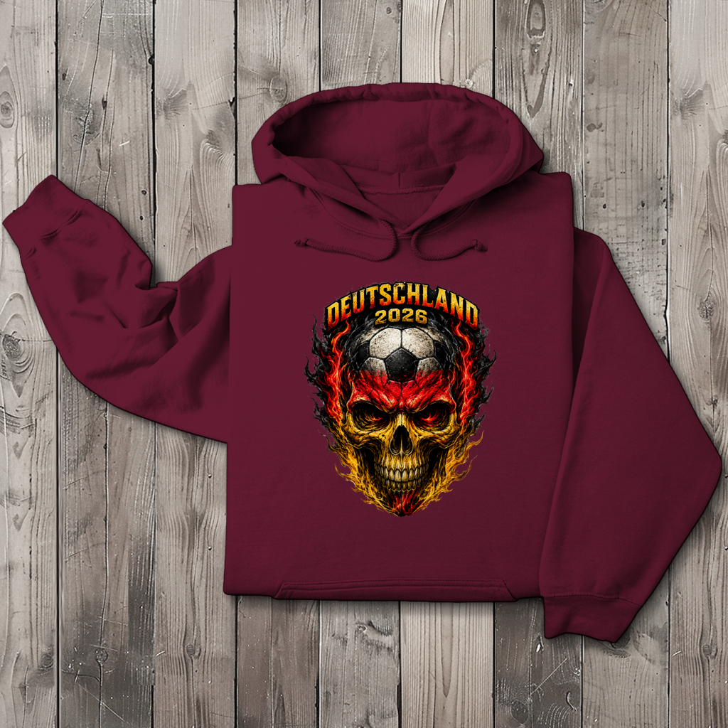 Herren Hoodie WM Totenkopf