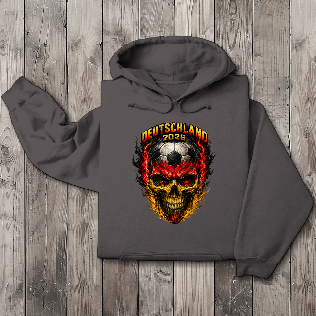 Herren Hoodie WM Totenkopf