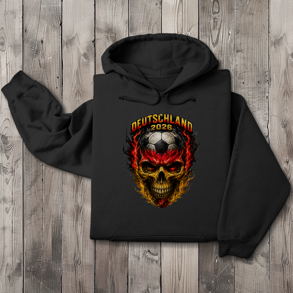 Herren Hoodie WM Totenkopf