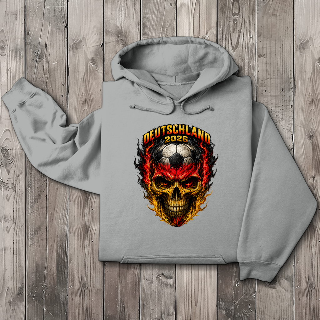 Herren Hoodie WM Totenkopf