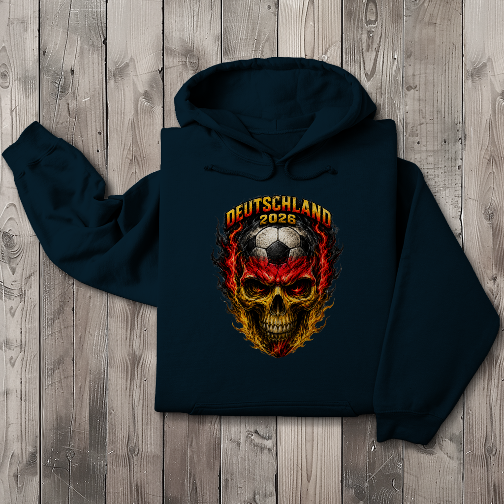 Herren Hoodie WM Totenkopf