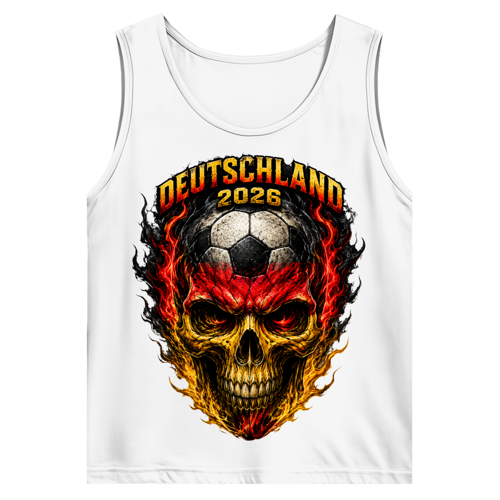 Herren Basic Tank Top WM Totenkopf