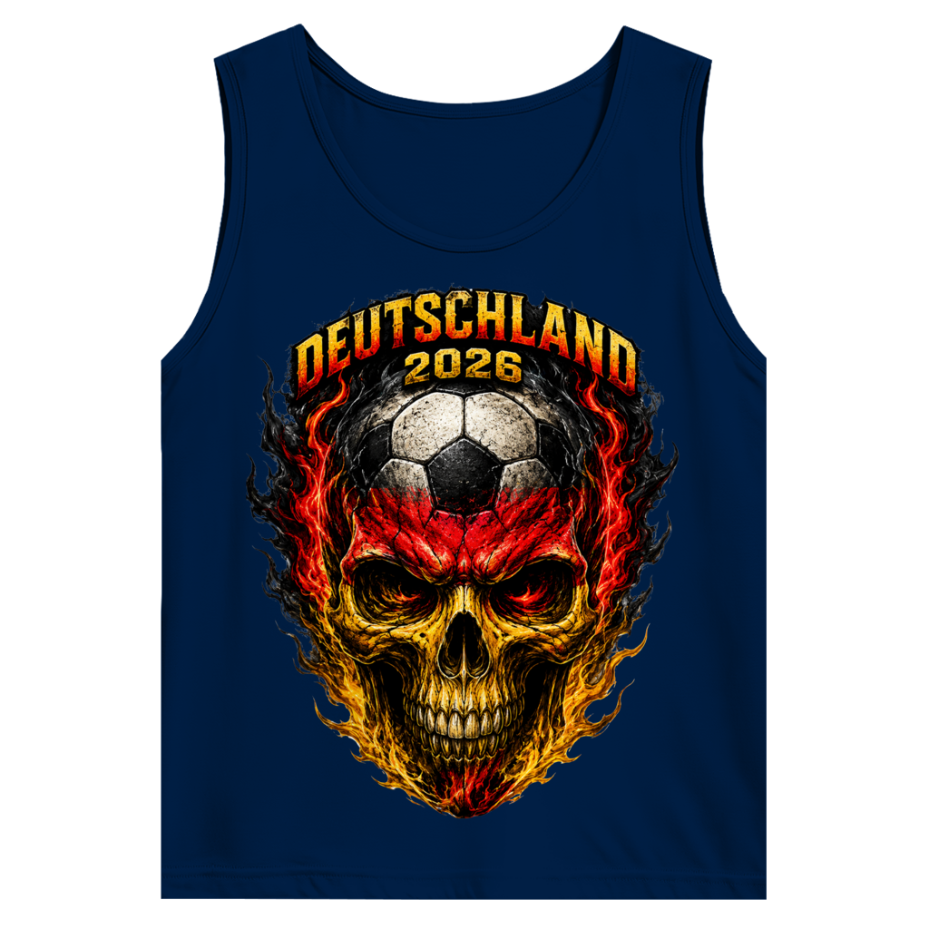 Herren Basic Tank Top WM Totenkopf