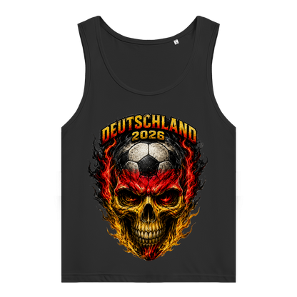 Damen Premium Organic Tank Top WM Totenkopf