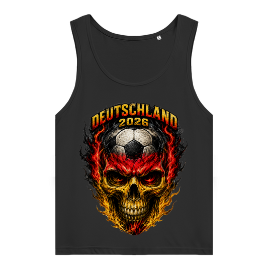 Damen Premium Organic Tank Top WM Totenkopf