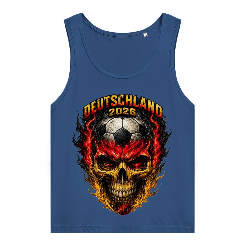 Damen Premium Organic Tank Top WM Totenkopf