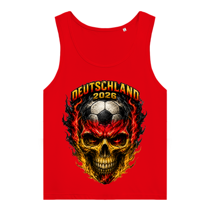 Damen Premium Organic Tank Top WM Totenkopf