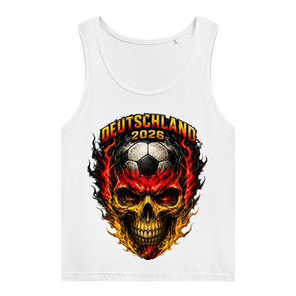 Damen Premium Organic Tank Top WM Totenkopf
