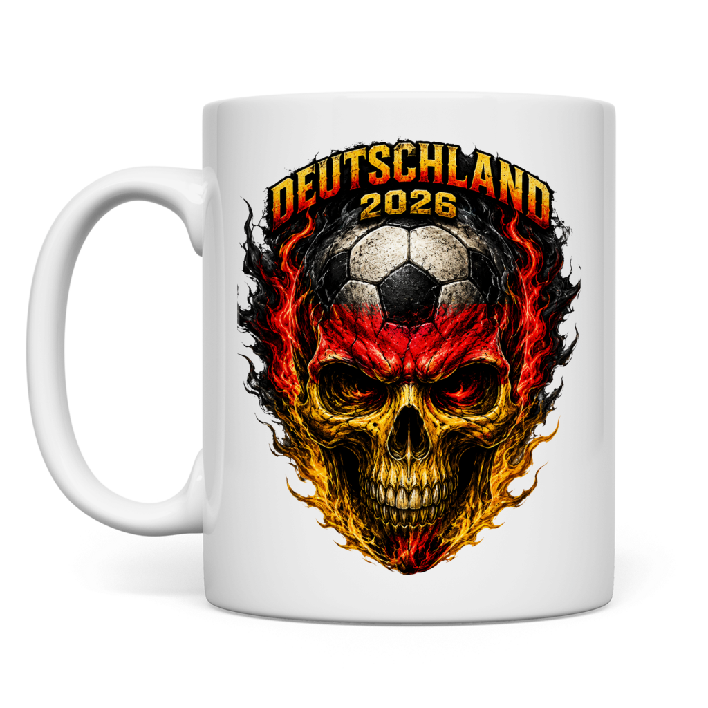 Tasse WM Totenkopf