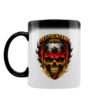 Zaubertasse WM Totenkopf