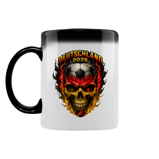 Zaubertasse WM Totenkopf