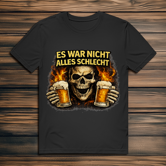 Herren Premium Bio T-Shirt Es war nicht alles schlecht