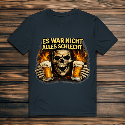Herren Premium Bio T-Shirt Es war nicht alles schlecht