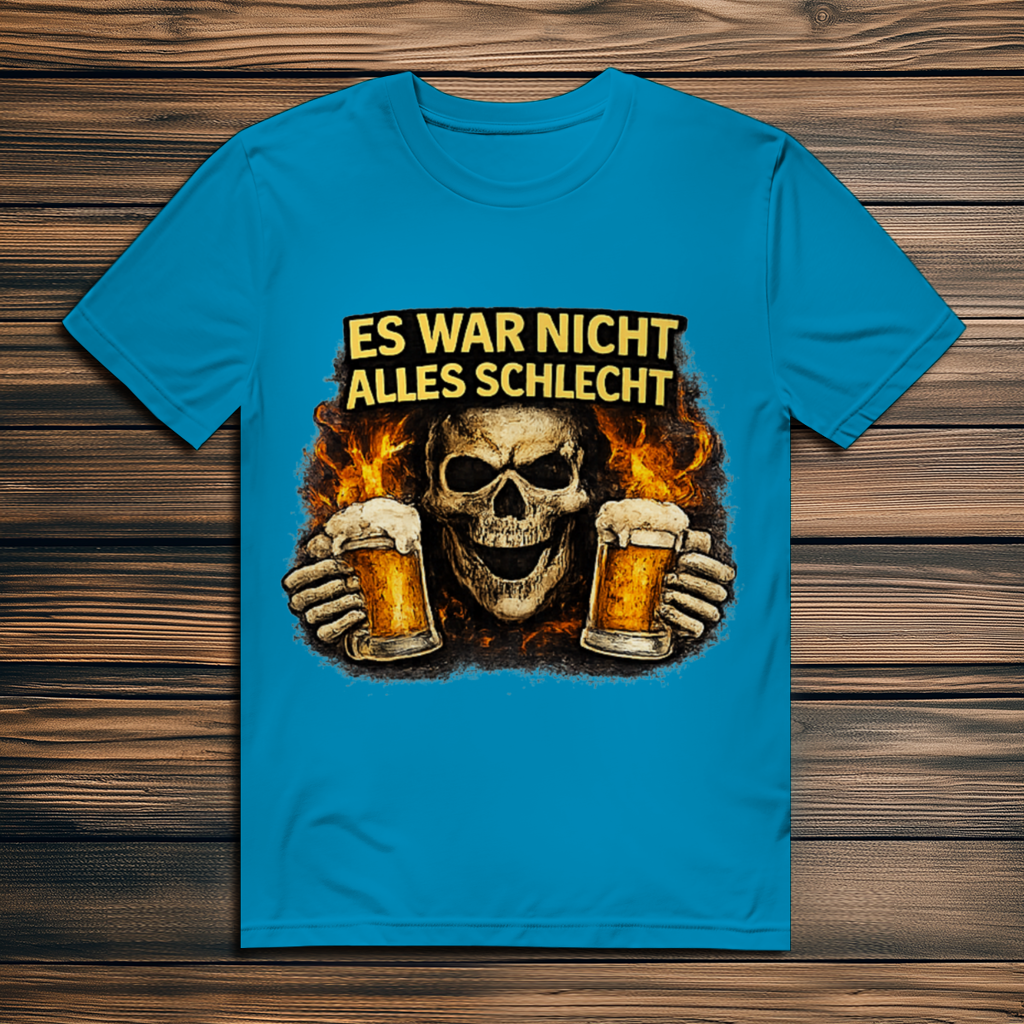 Herren Premium Bio T-Shirt Es war nicht alles schlecht