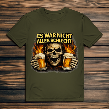 Herren Premium Bio T-Shirt Es war nicht alles schlecht